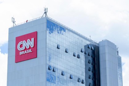 Fachada da CNN, em Brasília