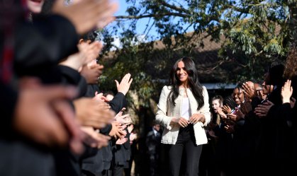 Meghan Markle e Michelle Obama se unem para registrar eleitoras nos EUA