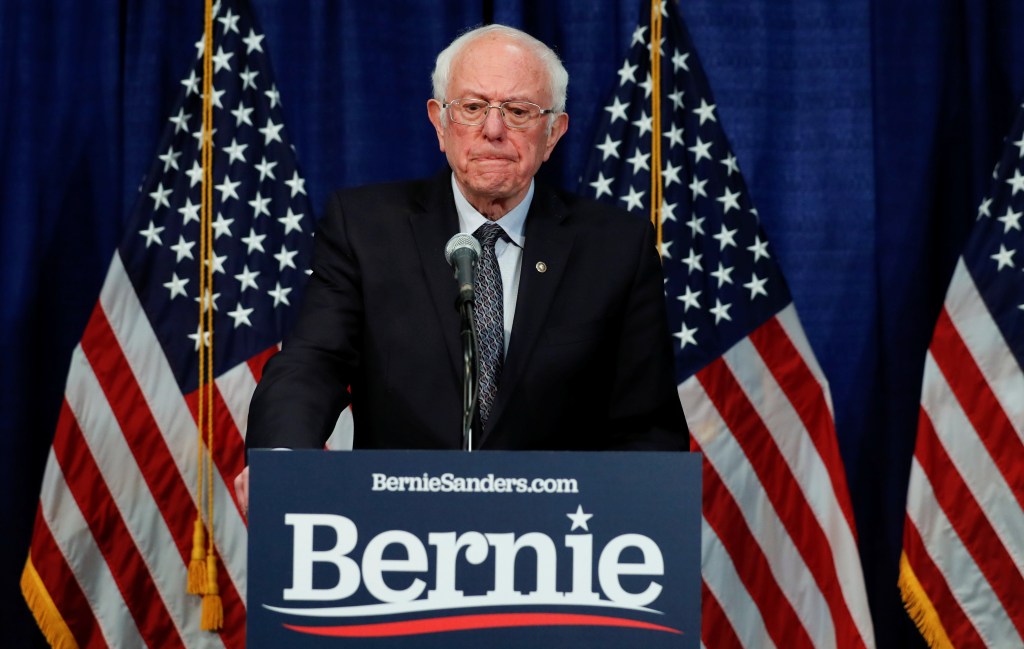 O pré-candidato democrata à Presidência dos EUA, Bernie Sanders
