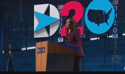 Kamala aceita nomeação a vice e critica Trump: 'falha em liderar custou vidas'