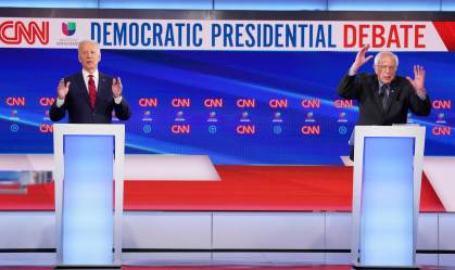 Sanders e Biden se comprometem a nomear mulheres para vice-presidente
