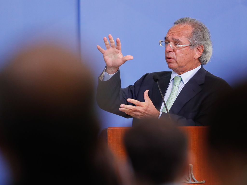 O ministro da Economia, Paulo Guedes