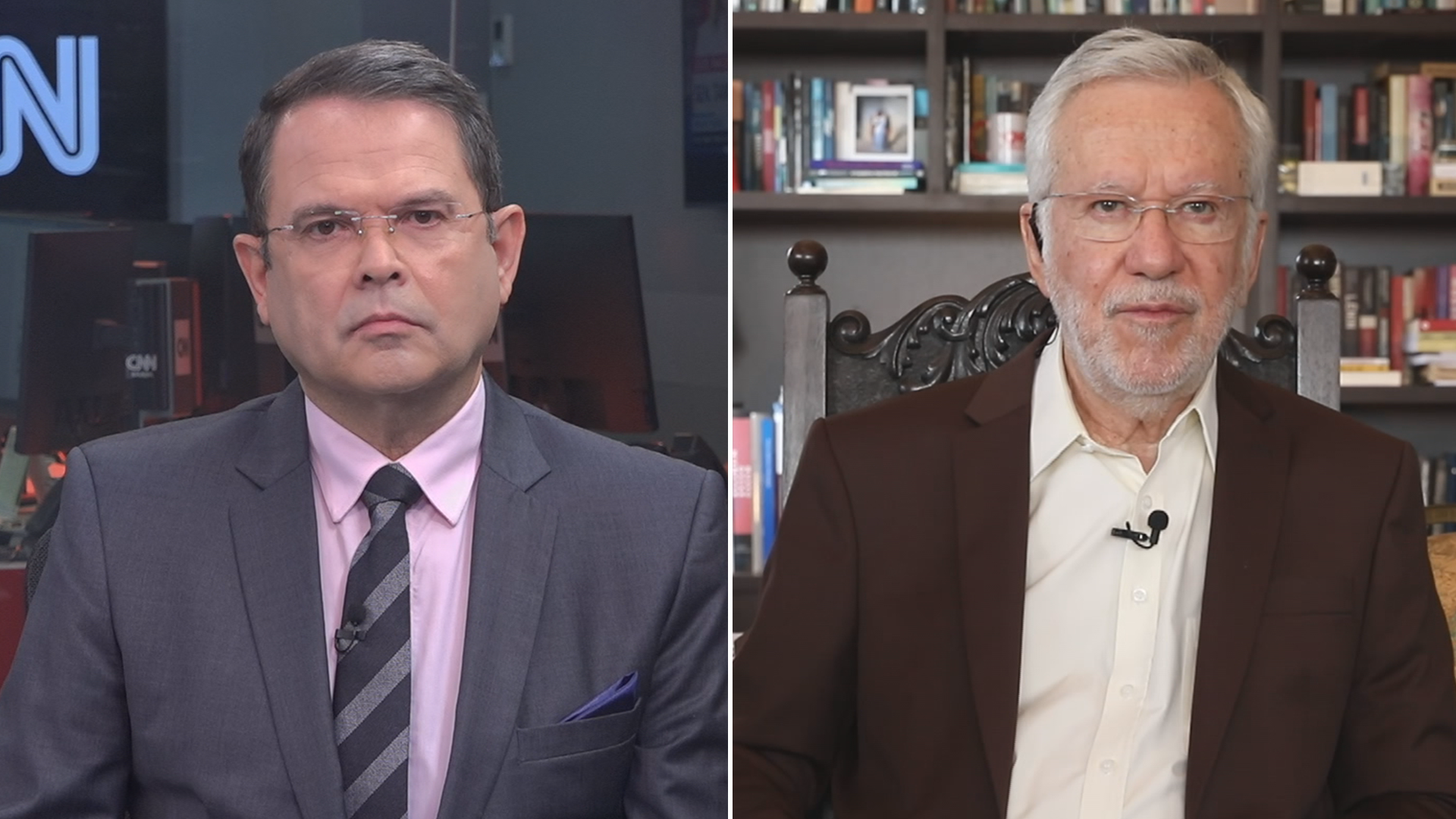 Sidney Rezende e Alexandre Garcia comentam política no Liberdade de Opinião, da 
