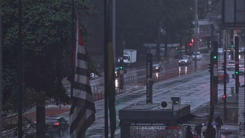 Queda de temperatura em São Paulo