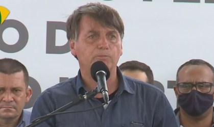 'Maioria passou a marchar do nosso lado', diz Bolsonaro no Rio Grande do Norte