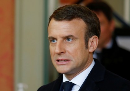O presidente da França, Emmanuel Macron