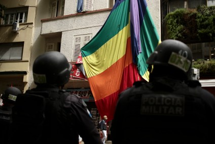 Casa Nem, no Rio de Janeiro, em ação de reintegração de posse