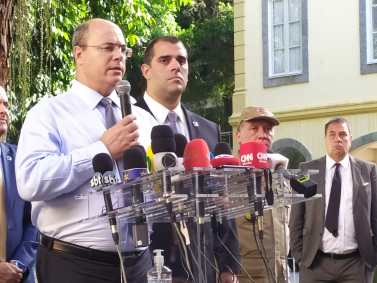 O governador do Rio, Wilson Witzel (PSC)