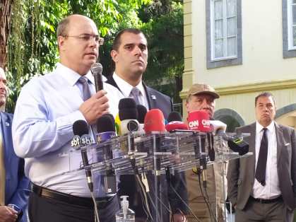 O governador do Rio, Wilson Witzel (PSC)