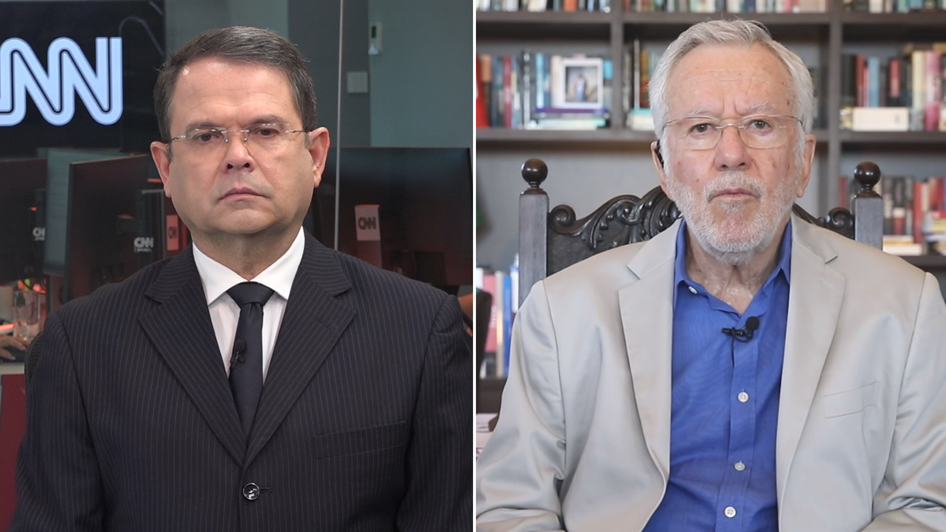 Sidney Rezende e Alexandre Garcia comentam política no Liberdade de Opinião, da 