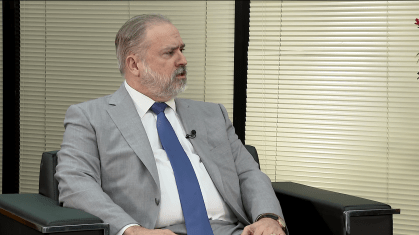 Procurador Geral da República, Augusto Aras em entrevista para a CNN Brasil (16.