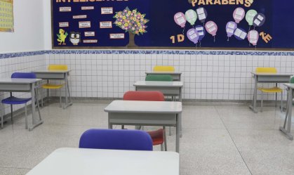 Escola particular em Campinas, São Paulo, se prepara para retomar aulas presenci