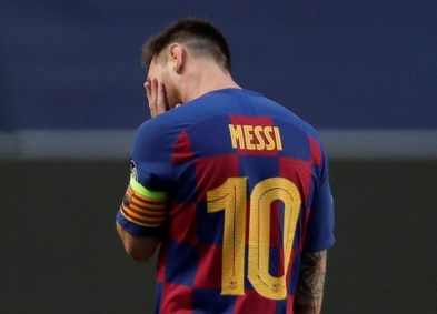 Messi decidiu deixar o Barcelona