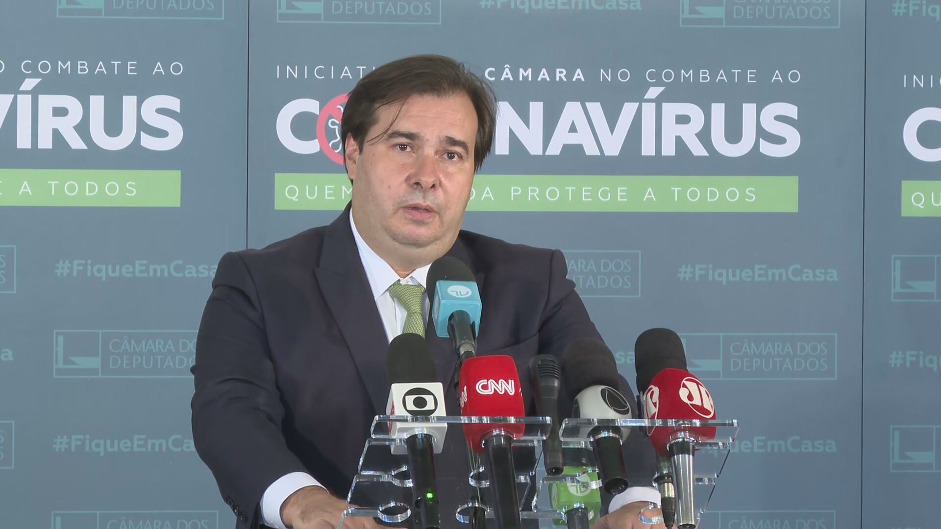 O presidente da Câmara, Rodrigo Maia (DEM-RJ)