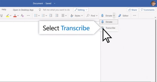 Nova função do Microsoft Word permite transcrever áudios