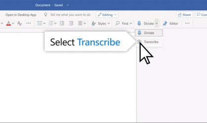 Microsoft Word passa a transcrever conferências e chamadas por telefone