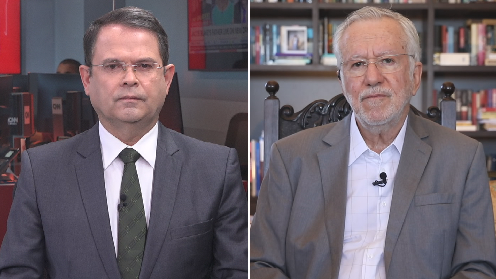 Sidney Rezende e Alexandre Garcia comentam política no Liberdade de Opinião, da