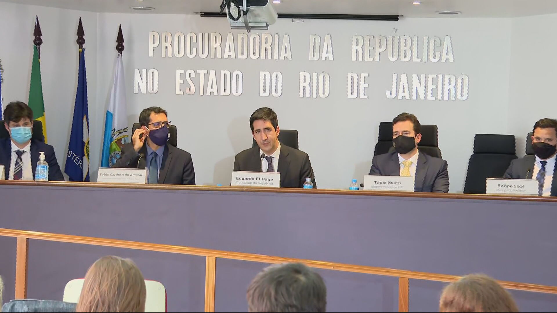 Coletiva do Ministério Público Federal sobre o caso de Wilson Witzel