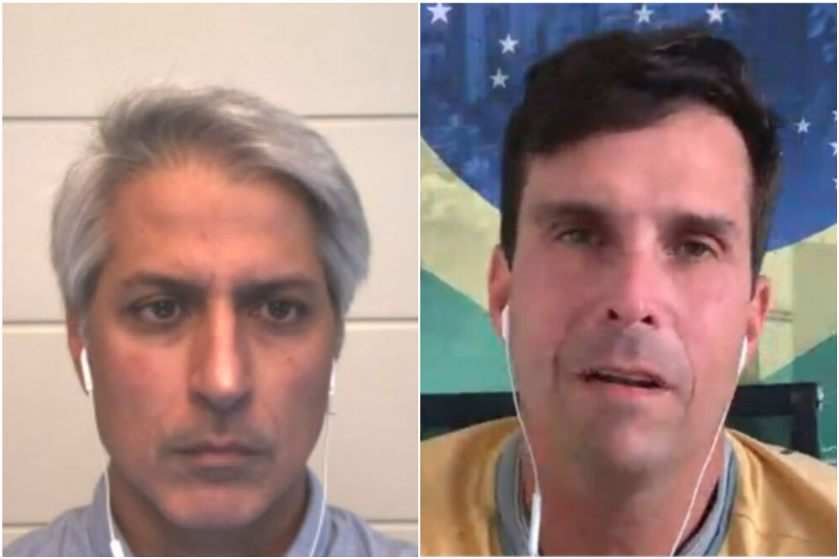 Deputados Federais Alessandro Molon (PSB-RJ) e Luiz Lima (PSL-RJ) comentam o afa