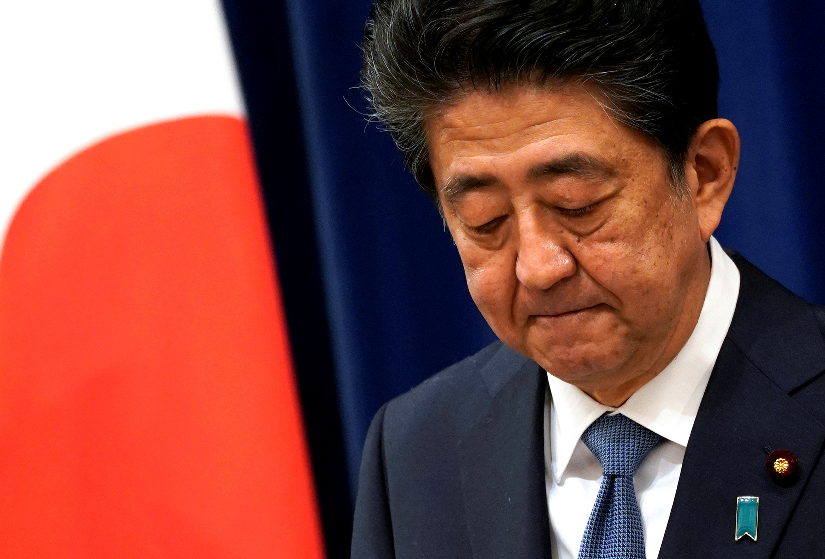 O premiê japonês Shinzo Abe