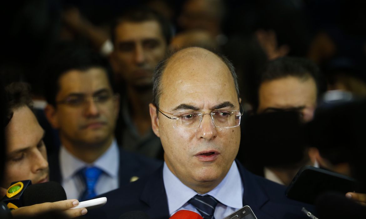 O governador do Rio de Janeiro, Wilson Witzel