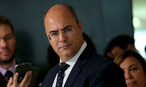 O governador do Rio de Janeiro, Wilson Witzel