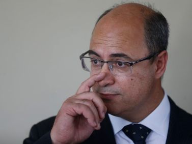 O governador do Rio de Janeiro, Wilson Witzel