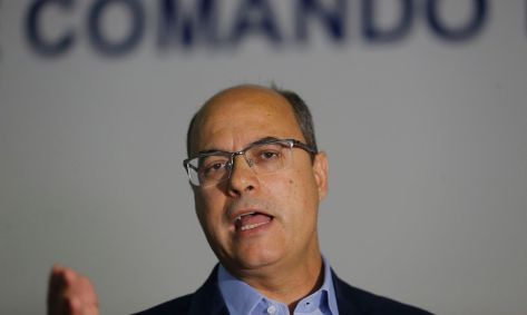 O governador do Rio de Janeiro, Wilson Witzel