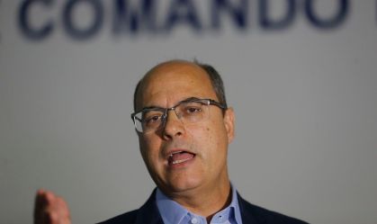O governador do Rio de Janeiro, Wilson Witzel