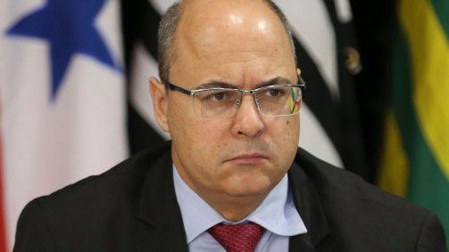 O governador do Rio de Janeiro, Wilson Witzel