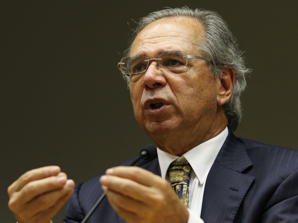 O ministro da Economia, Paulo Guedes