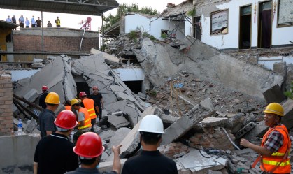 Desabamento de restaurante na China deixa ao menos 29 mortos e 28 feridos