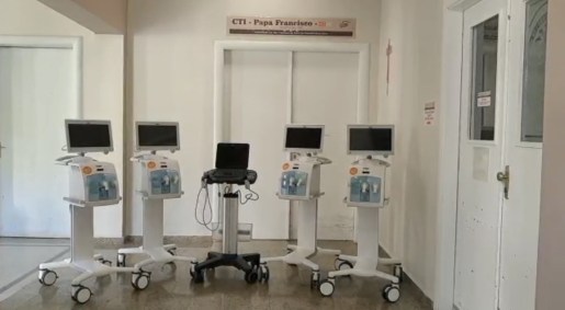 Respiradores e aparelhos de ultrassom portáteis já foram entregues