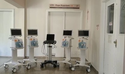 Respiradores e aparelhos de ultrassom portáteis já foram entregues