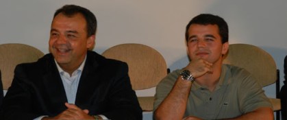 Sérgio Cabral e Marco Antônio Cabral