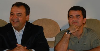 Sérgio Cabral e Marco Antônio Cabral