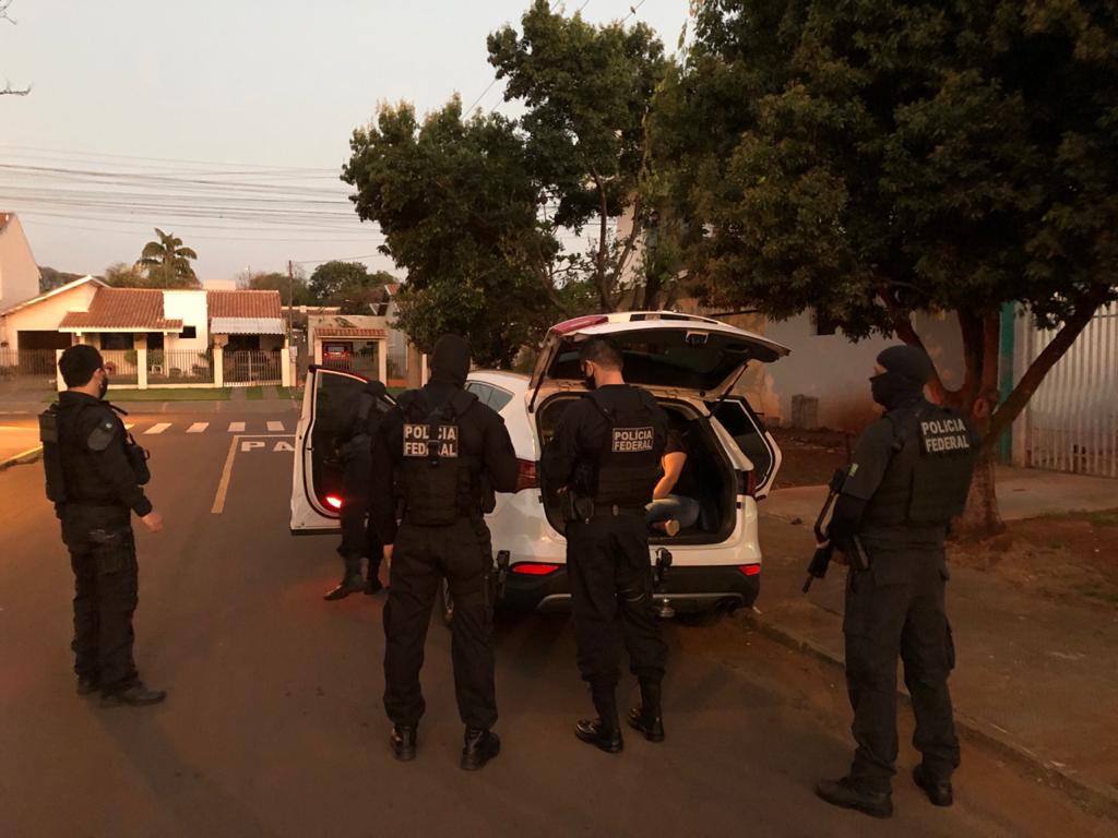 PF investiga facção criminosa que atua em todo o país
