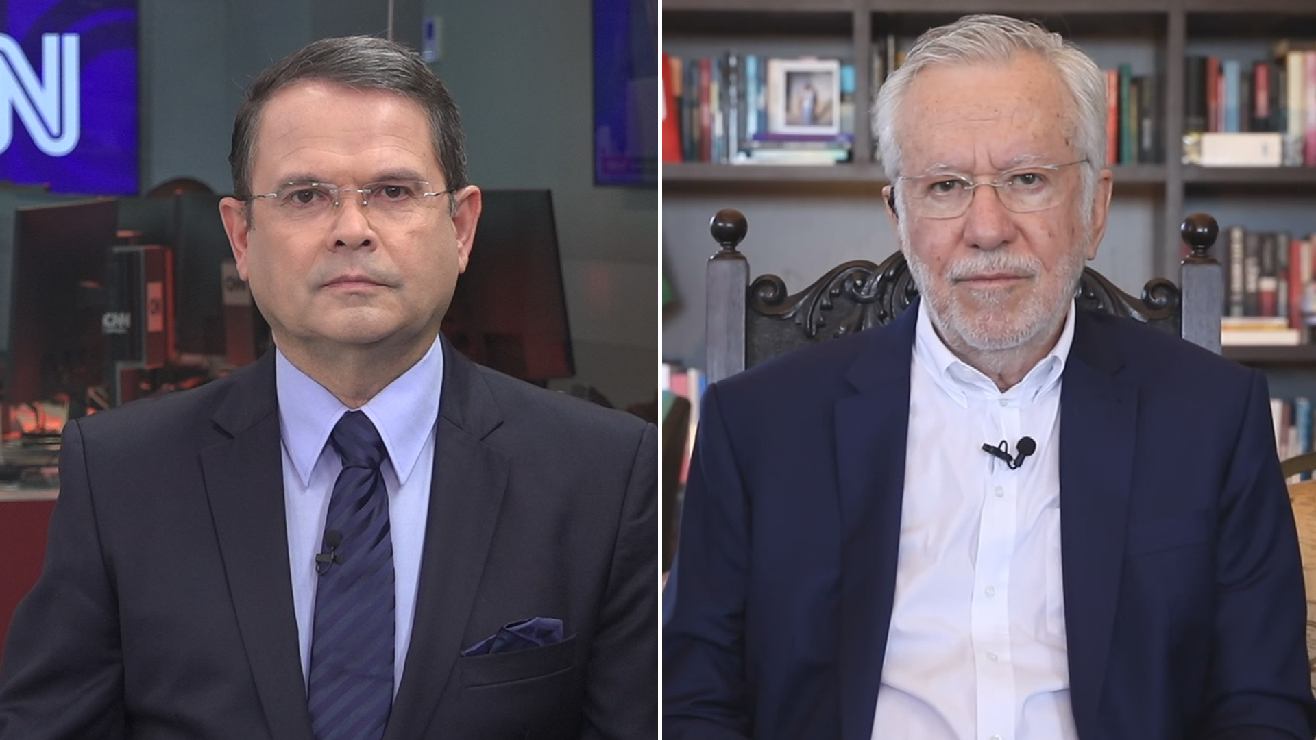 Sidney Rezende e Alexandre Garcia comentam política no Liberdade de Opinião, da 