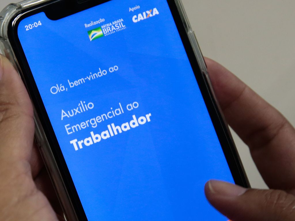 Aplicativo para receber o auxílio emergencial