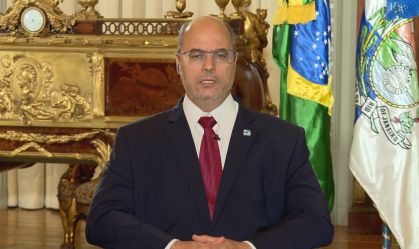 Ação popular pede despejo de Witzel do Palácio Laranjeiras