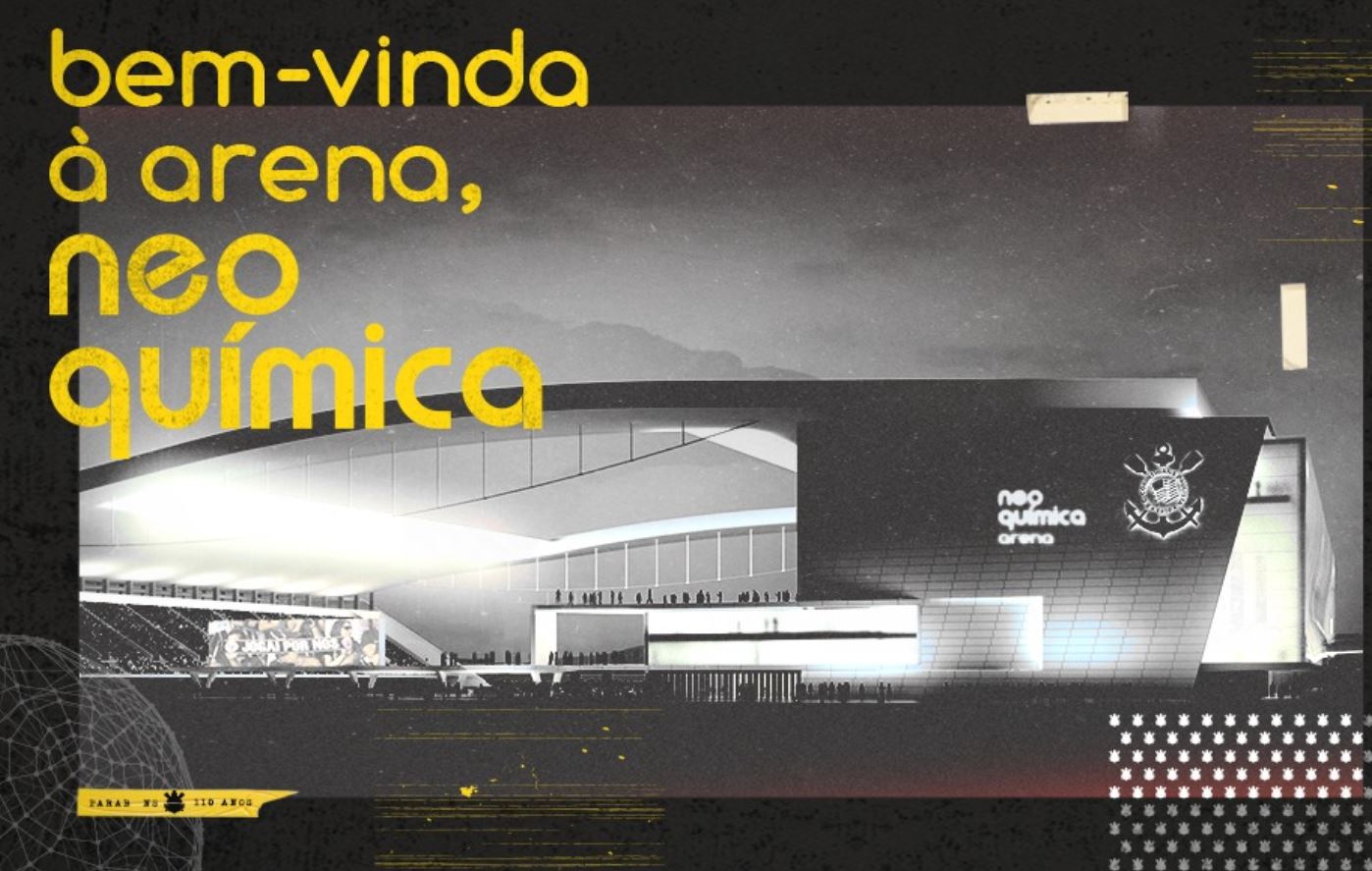 Corinthians anuncia novo nome de seu estádio