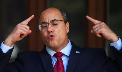 O governador afastado do Rio de Janeiro, Wilson Witzel