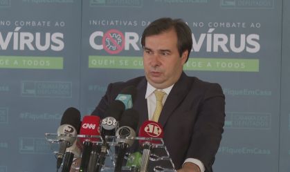 Maia diz que recuo do PIB era esperado e que está otimista com reformas