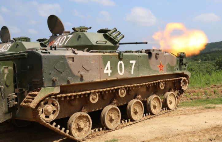 Exercício militar das Forças Armadas da China