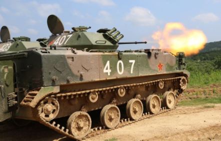 Exercício militar das Forças Armadas da China