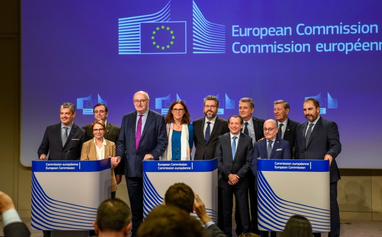 Negociações do acordo Mercosul-União Europeia foram concluídas em 2019, mas dependem de aprovações internas dos países europeus/ Foto: Heitor Granafei - 28.jun.2019/MRE