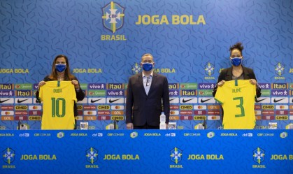 CBF define diária e premiação igual para mulheres e homens na seleção brasileira