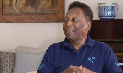 'Nunca pensei que ia ser grande', diz Pelé