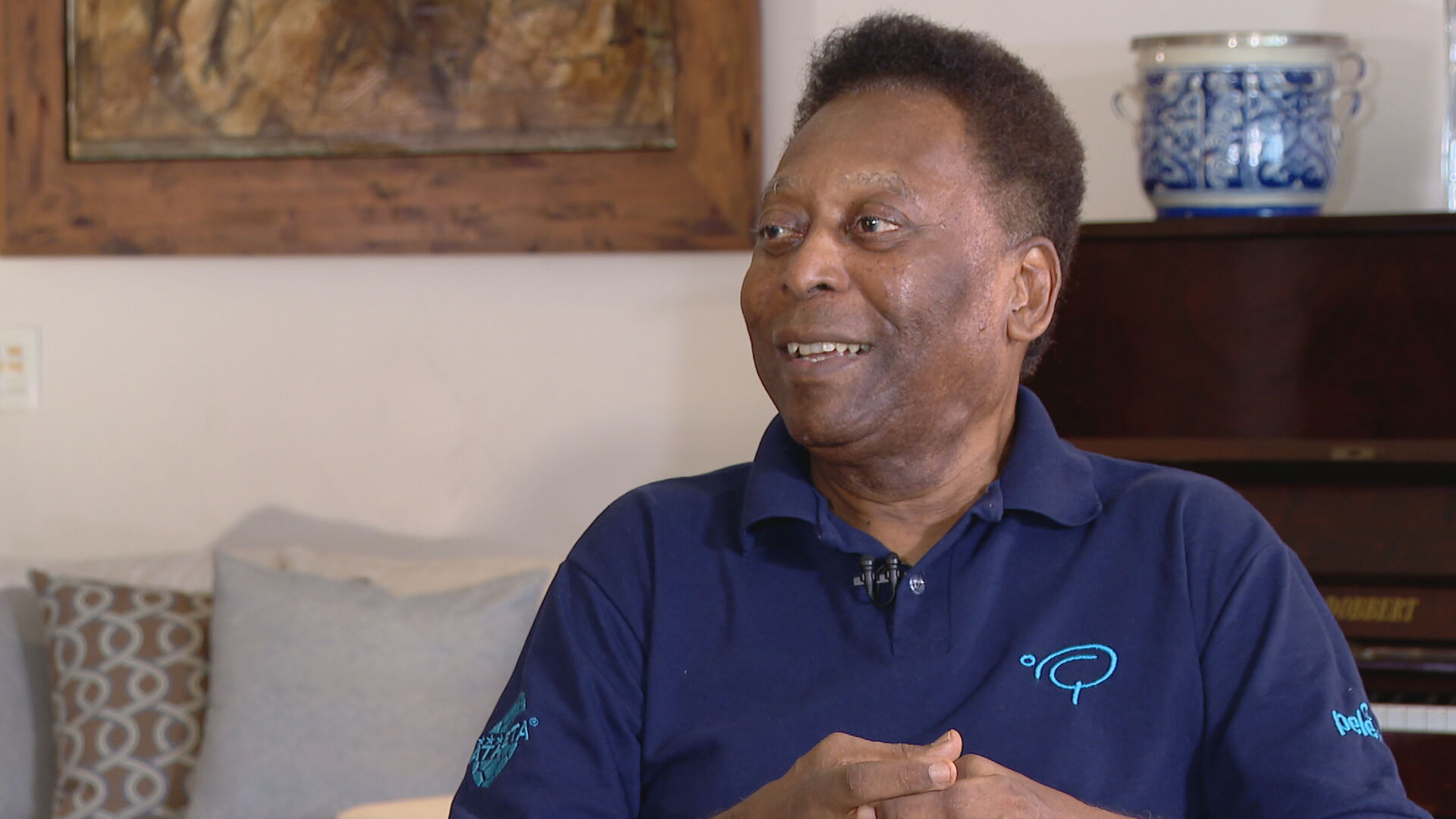 Pelé em entrevista para o Realidade CNN 