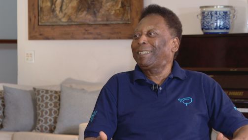 Pelé em entrevista para o Realidade CNN 